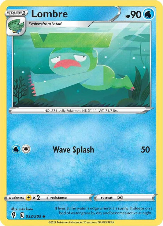 Lombre 033/203 Reverse Holo Single