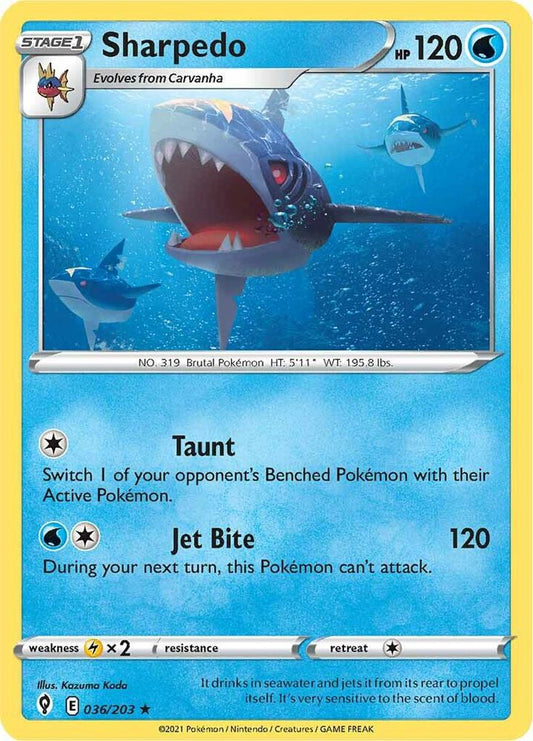 Sharpedo 036/203 Single