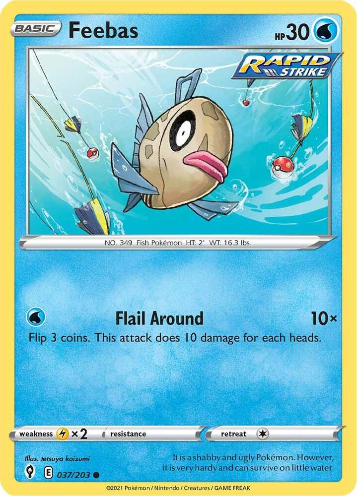 Feebas 037/203 Normal Single