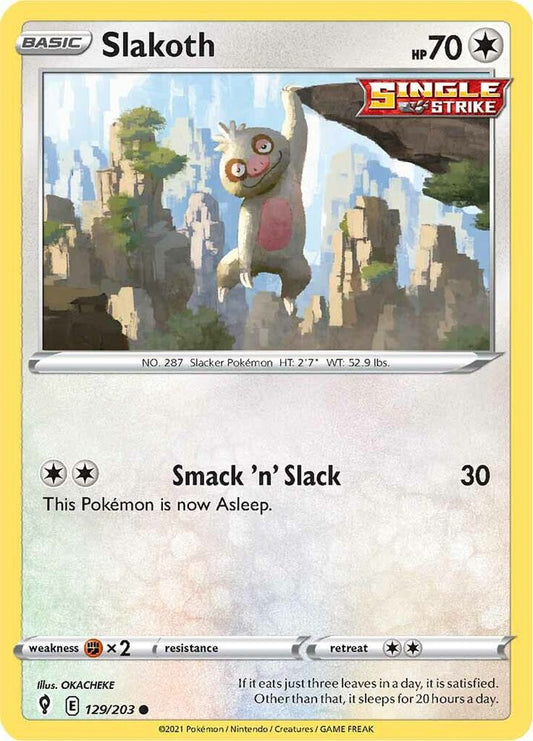 Slakoth 129/203 Single