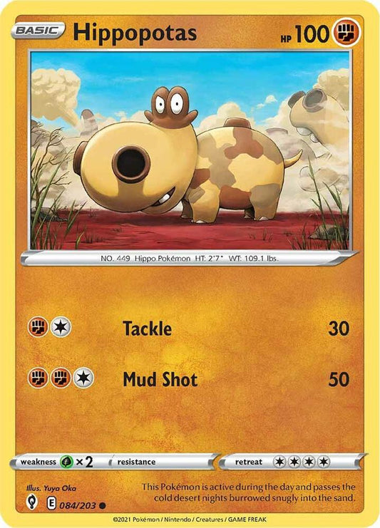 Hippopotas 084/203 Single