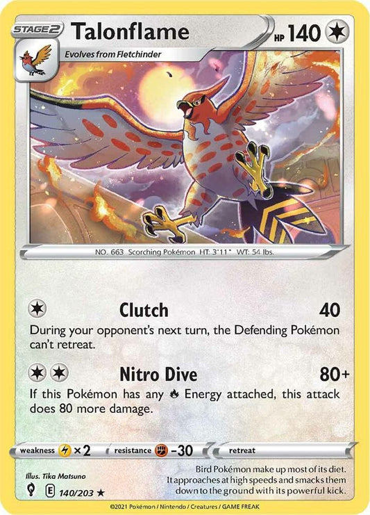 Talonflame 140/203 Single