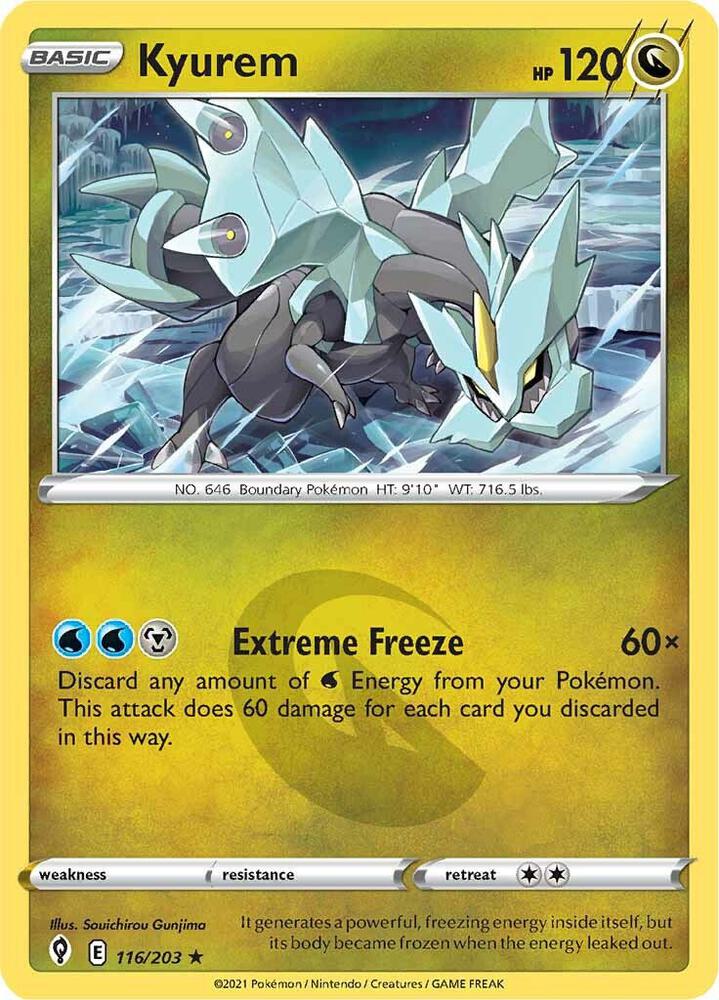 Kyurem 116/203 Holo Single