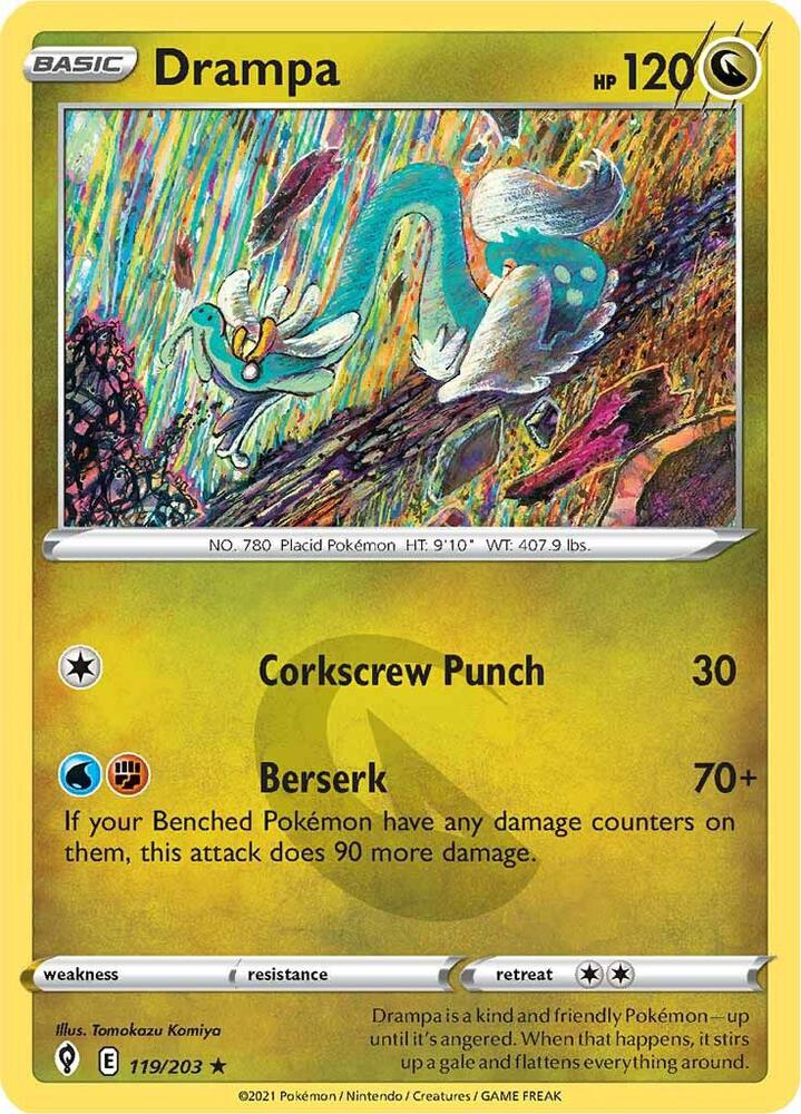 Drampa 119/203 Reverse Holo Single