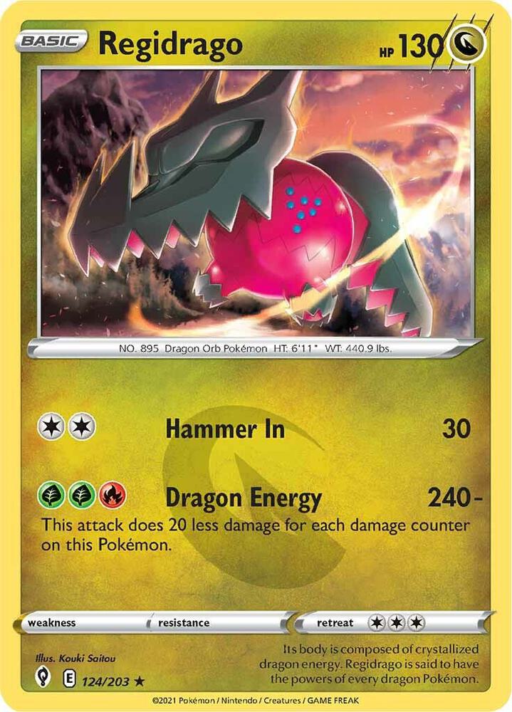 Regidrago 124/203 Holo Single