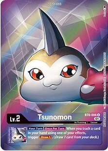 BT6-006 Tsunomon Box Topper Single