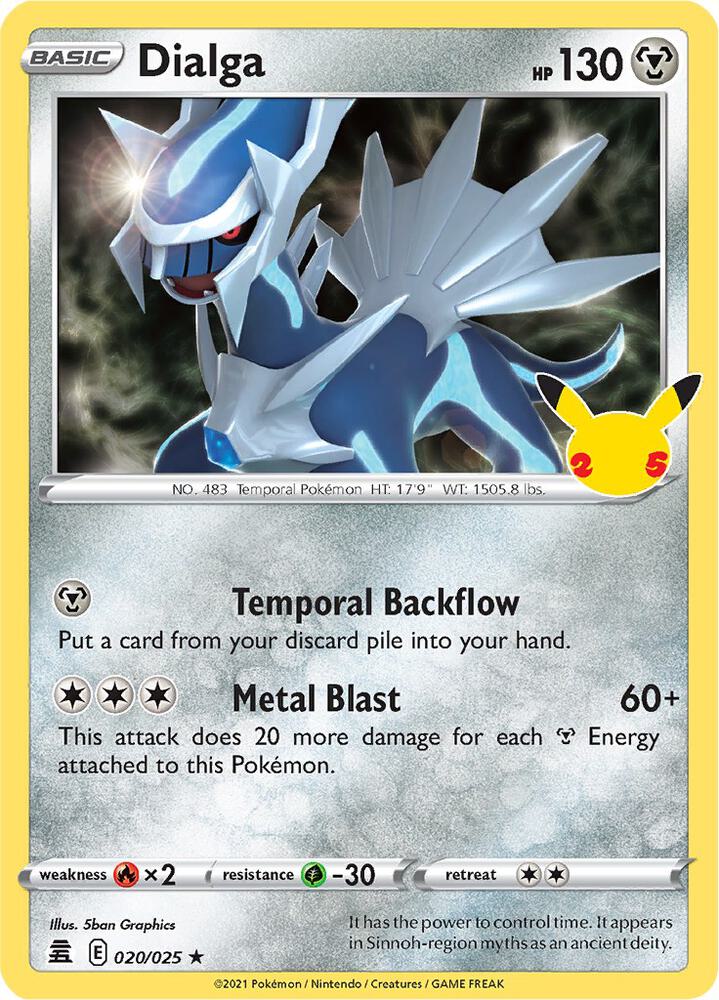 Dialga 020/025 Holo Single
