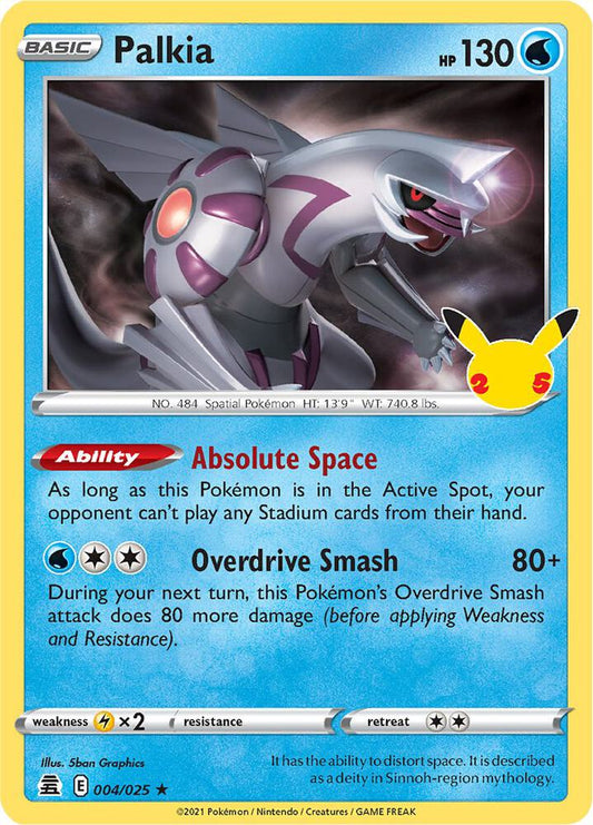 Palkia 004/025 Holo Single
