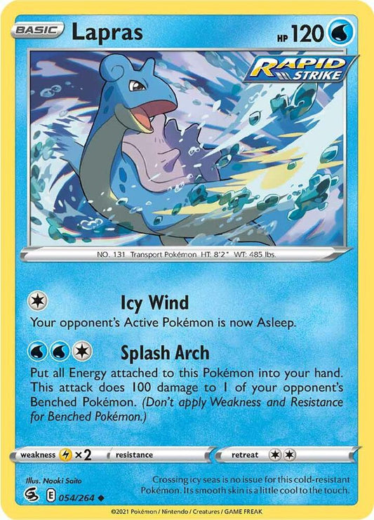 Lapras 054/264 Reverse Holo Single