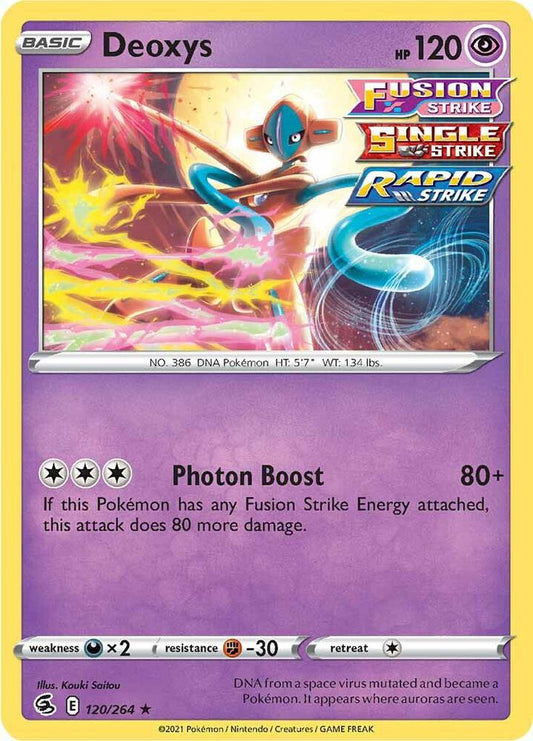 Deoxys 120/264 Holo Single