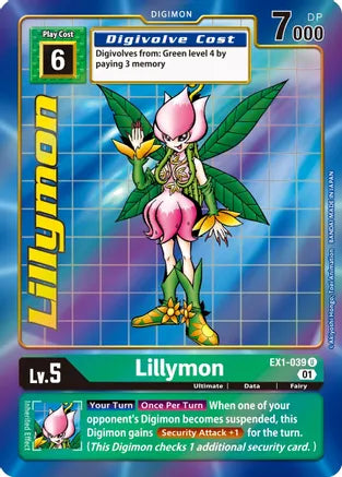 EX1-039 Lillymon Alt Art Single