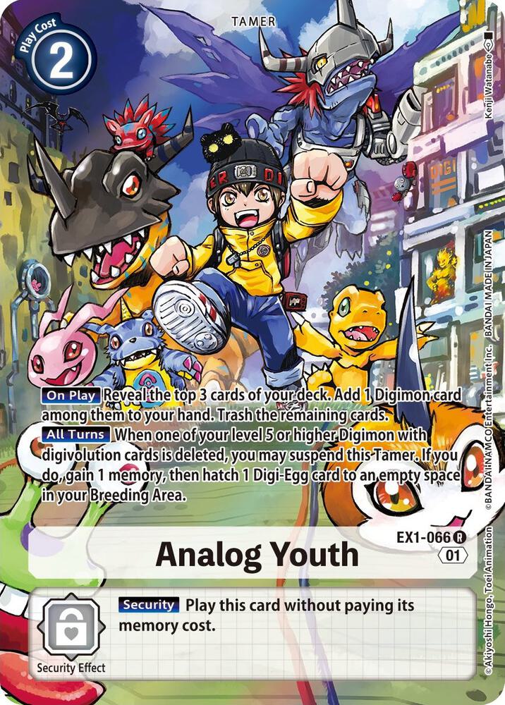 EX1-066 Analog Youth Alt Art Single