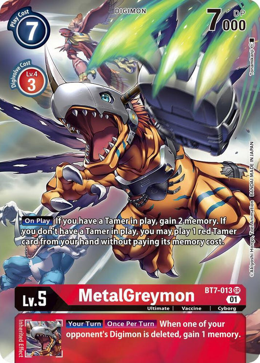 BT7-013 MetalGreymon Alt Art Single