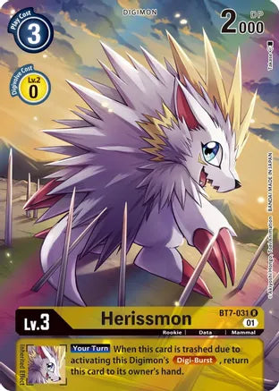 BT7-031 Herissmon Alt Art Single