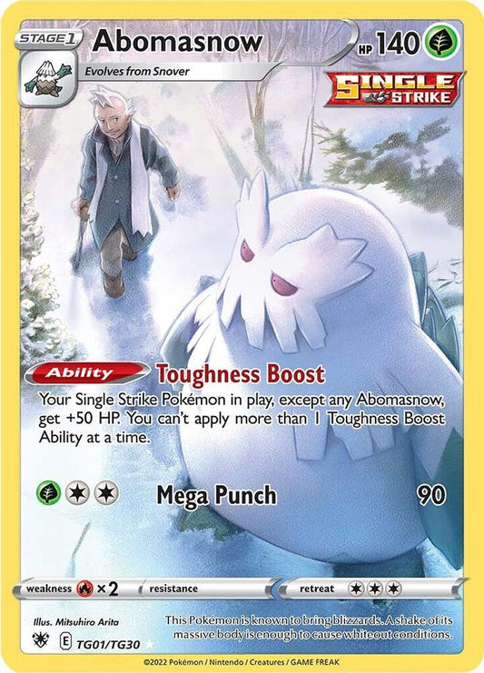 Abomasnow TG01/TG30 Holo Single
