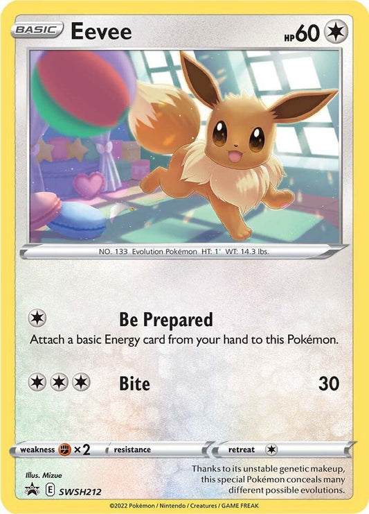 Eevee - SWSH212 Holo Single