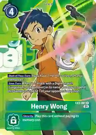 EX2-061 Alt Art Henry Wong Single