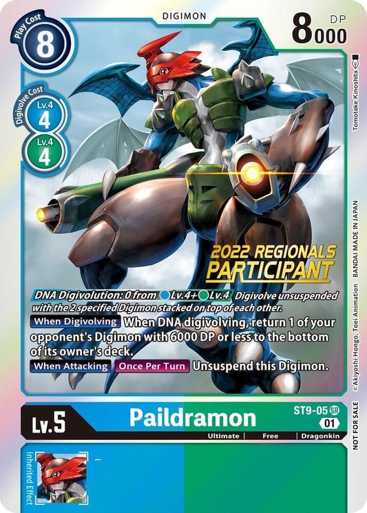 ST9-05 Paildramon 2022 Regionals Single