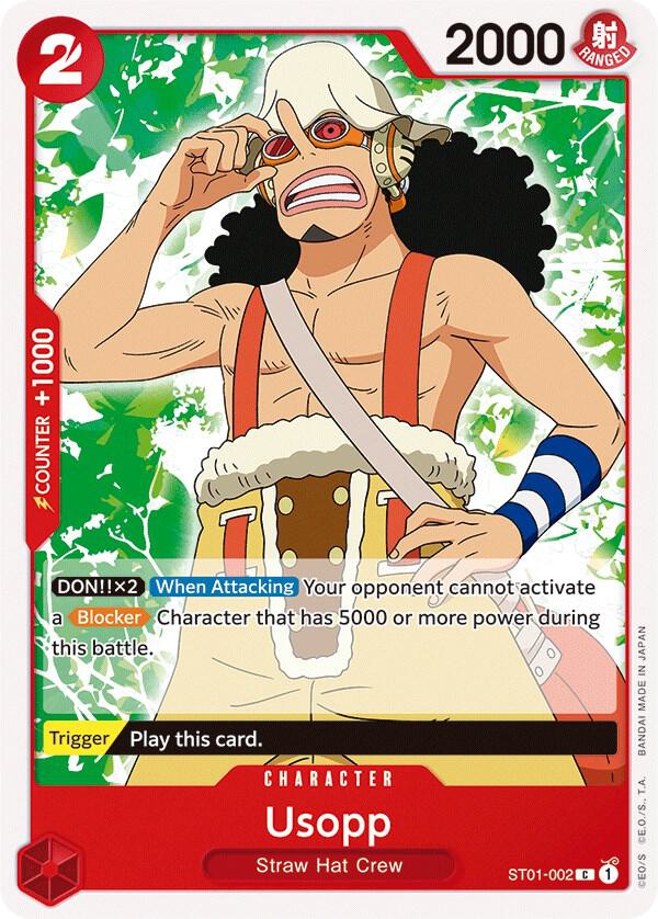 ST01-002 Usopp One Piece Single