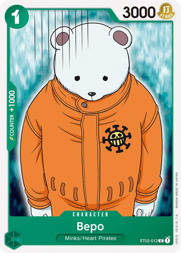 ST02-012 Bepo One Piece Single