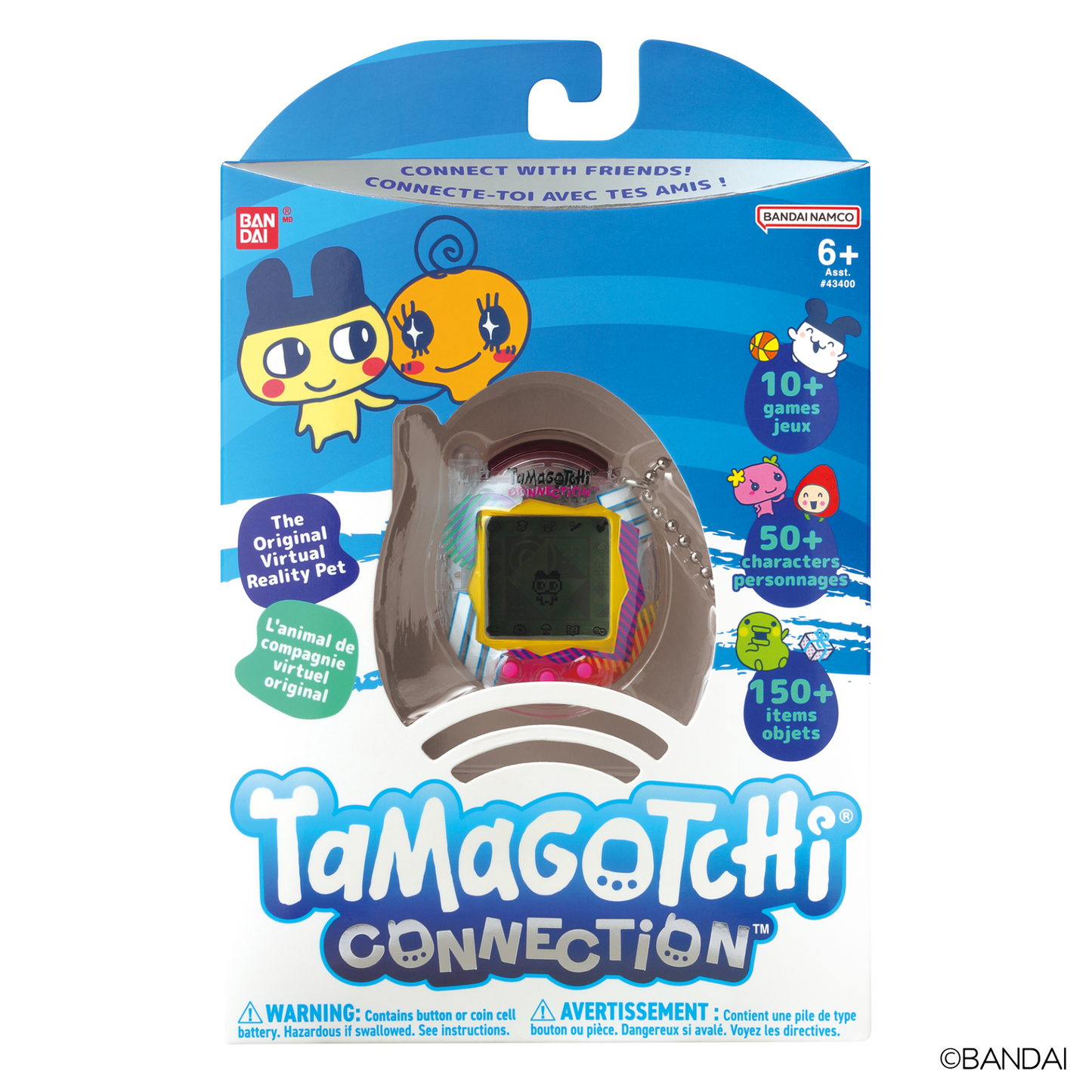 Tamagotchi Connection - Clear Retro