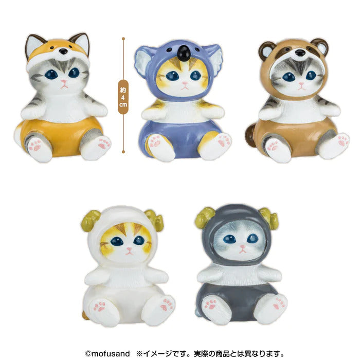 Mofusand Vol.4 Blind Box Miniature Cat Figurines