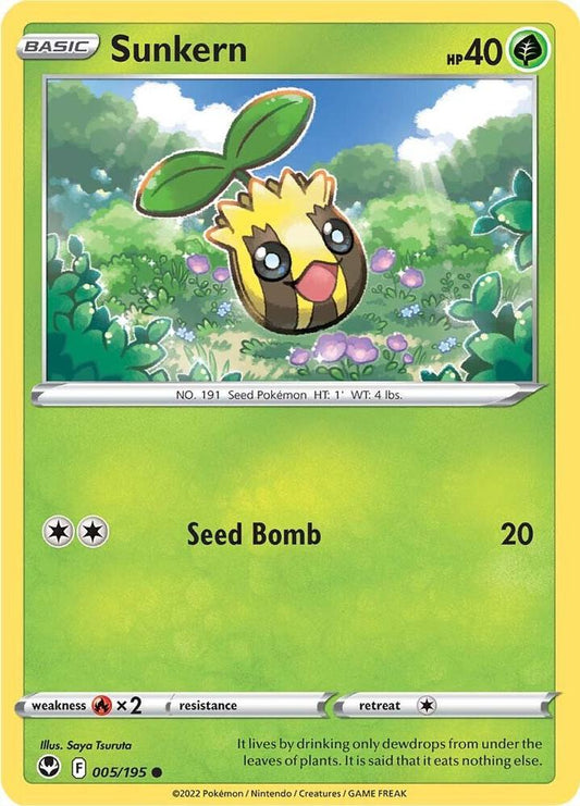 Sunkern 005/195 Reverse Holo Single