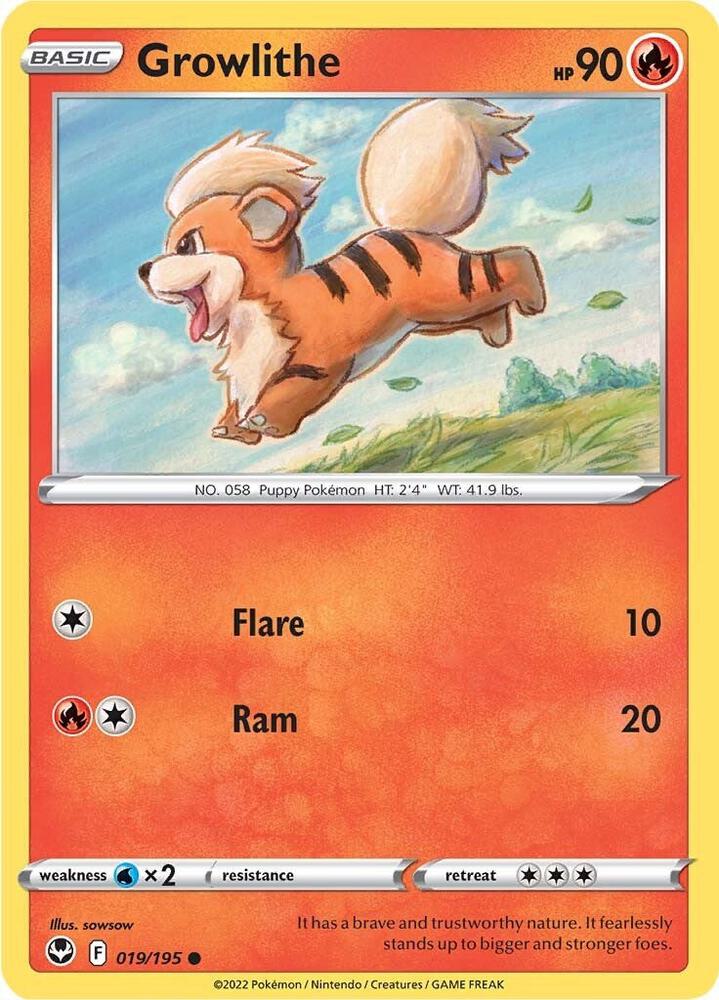 Growlithe 019/195 Single
