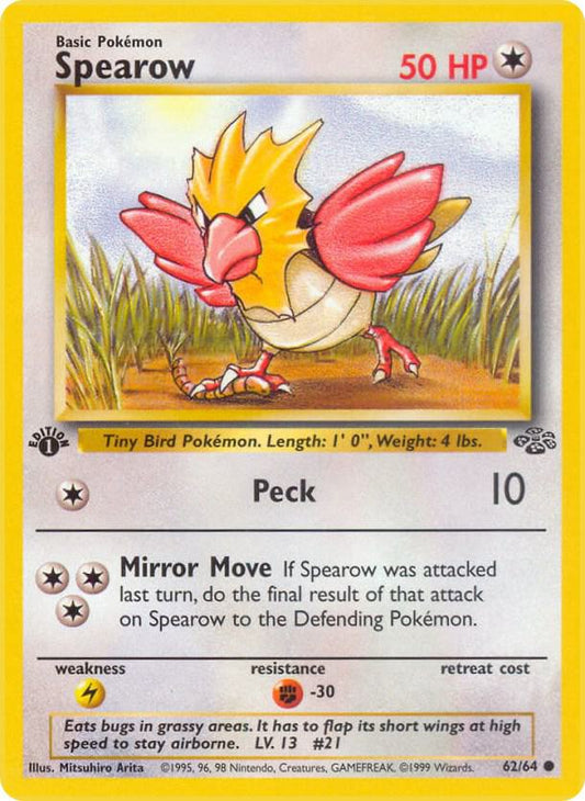 Spearow 62/64 Single