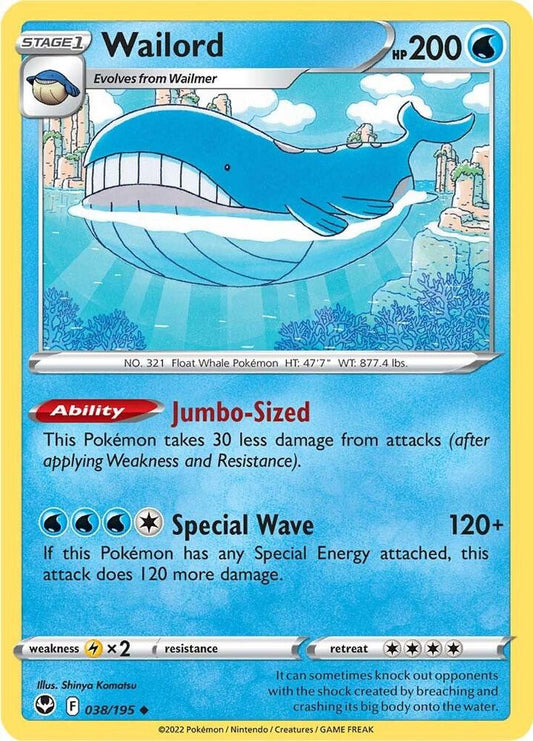 Wailord 038/195 Single