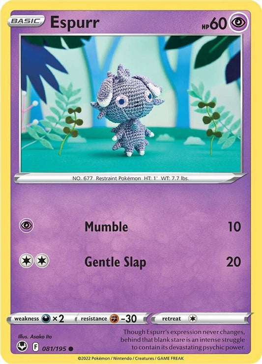 Espurr 081/195 Reverse Holo Single
