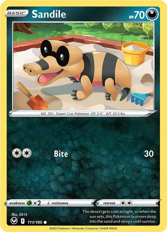 Sandile 111/195 Reverse Holo Single