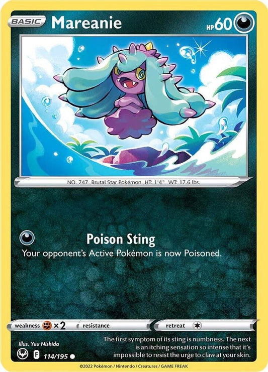 Mareanie 114/195 Reverse Holo Single