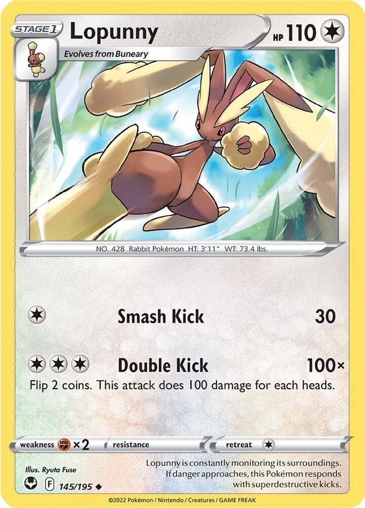 Lopunny 145/195 Single