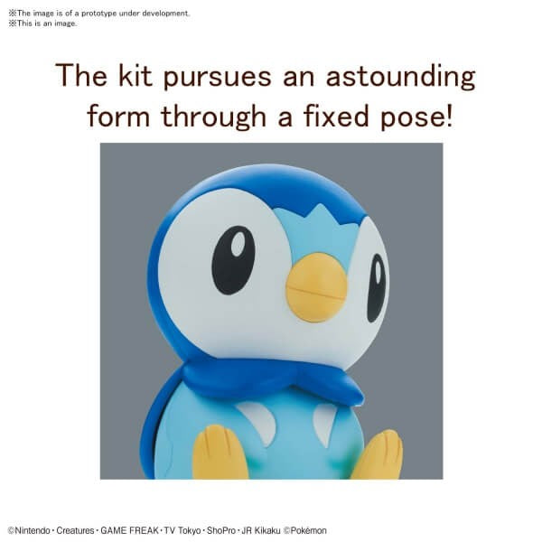 Pokémon - Model Kit Quick! Piplup