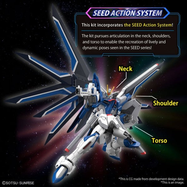 High Grade Gundam - 1/144 Rising Freedom Model Kit