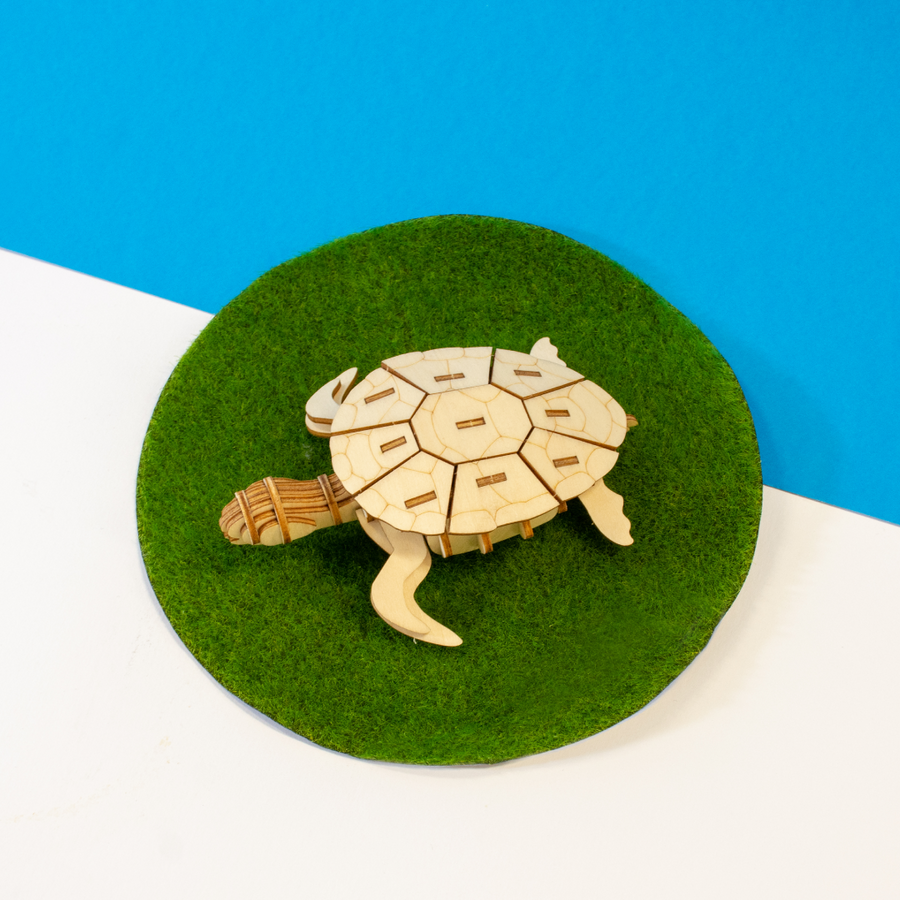 Ki-Gu-Mi Sea Turtle 3D Puzzle