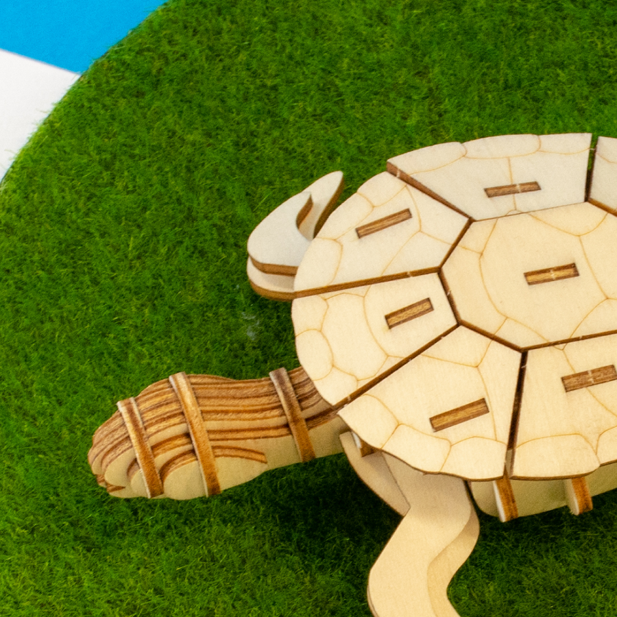 Ki-Gu-Mi Sea Turtle 3D Puzzle