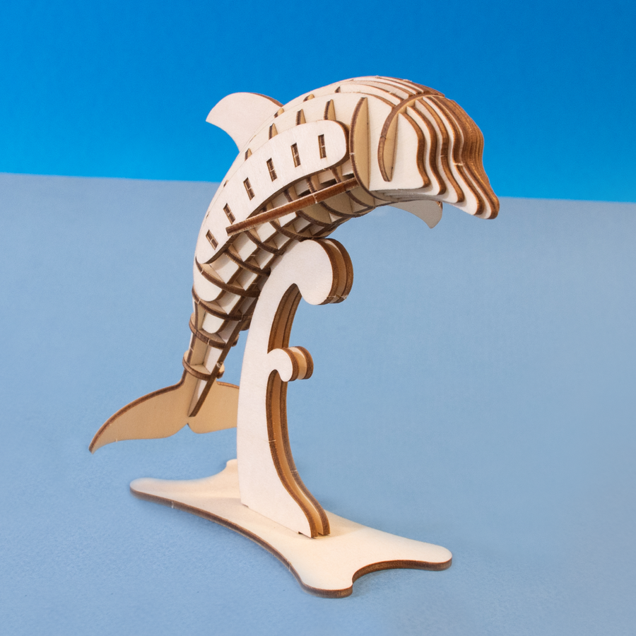 Ki-Gu-Mi Dolphin 3D Puzzle