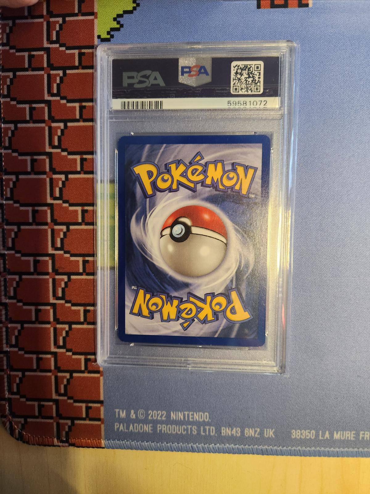 DEVOLUTION SPRAY 72/102 GAME POKEMON PSA 9