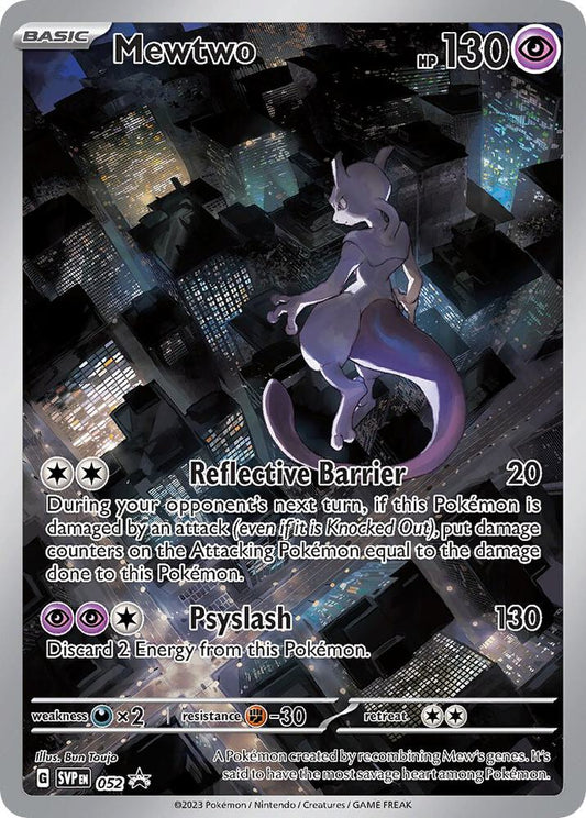 Mewtwo - 052 Holo Single
