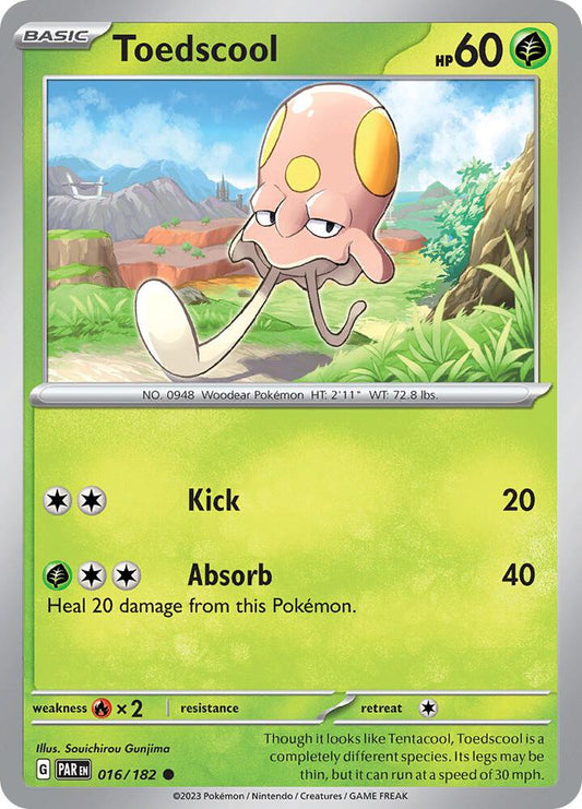 Toedscool - 016/182 Reverse Holo Single