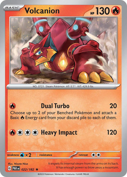 Volcanion 022/182 Holo Single