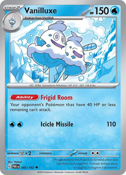 Vanilluxe 045/182 Single