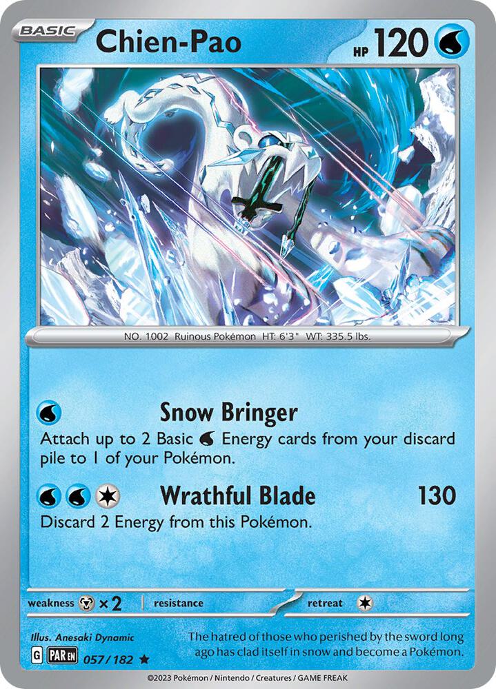Chien-Pao 057/182 Holo Single
