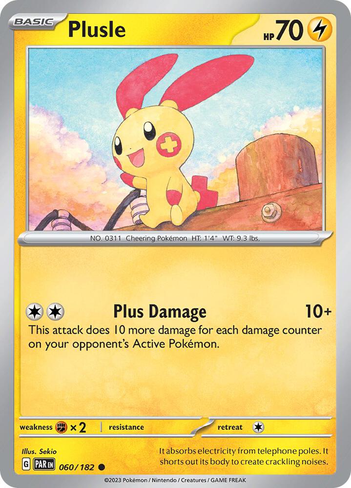 Plusle - 060/182 Single