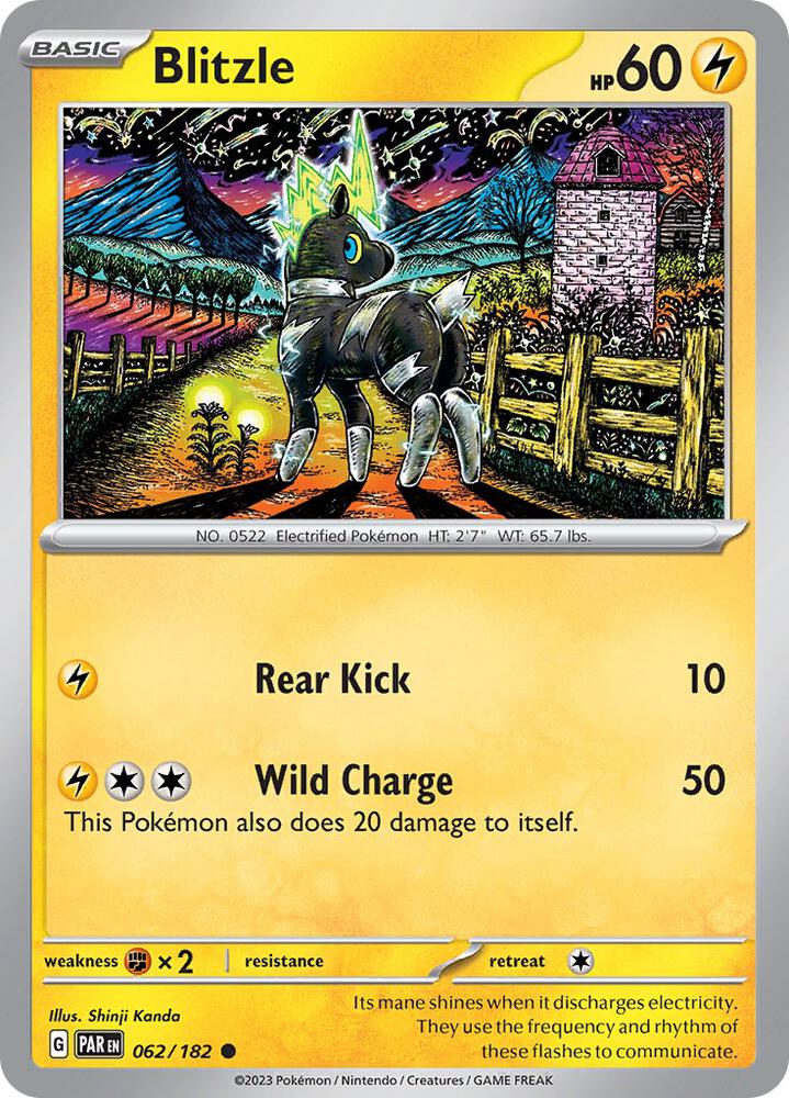 Blitzle - 062/182 Reverse Holo Single