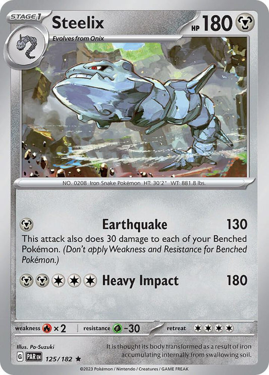 Steelix - 125/182 Holo Single