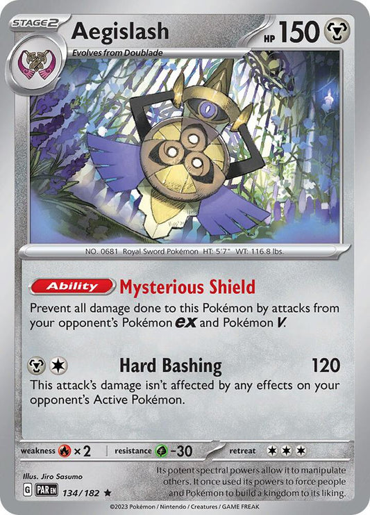 Aegislash - 134/182 Holo Single