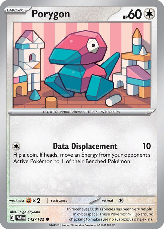Porygon 142/182 Reverse Holo Single